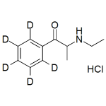 Ethylpropion labeled d5 (N-Ethylcathinone-d5) HCl